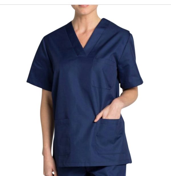 Navy Blue Nurses Scrub.